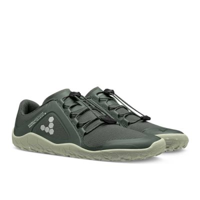 Chaussure Running Road Vivobarefoot Primus Trail II All Weather Firm Ground Femme - Grise OGR047619